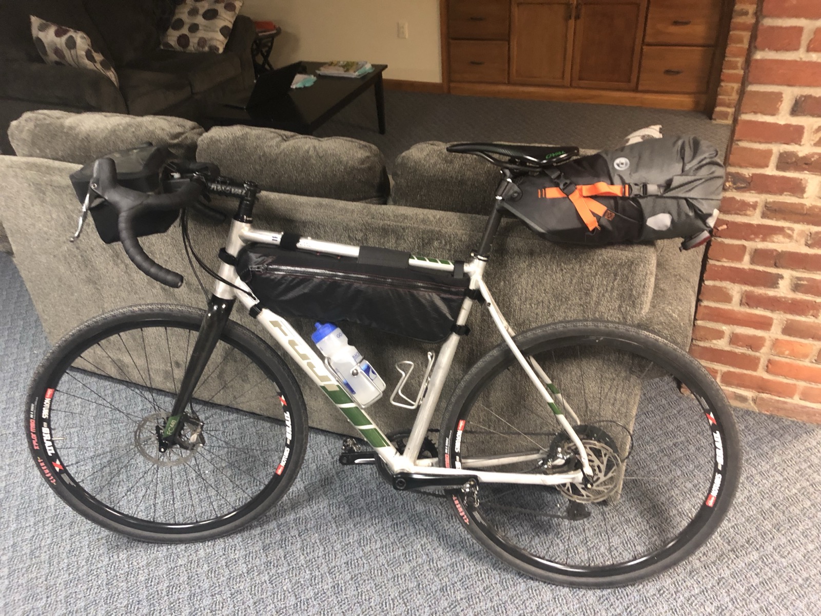 Biking from Jenkintown to Locust Lake - my setup